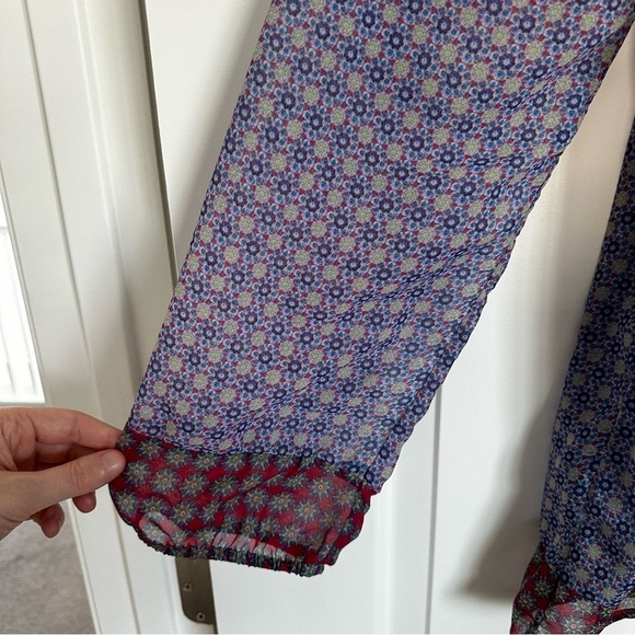 Flowy Boho Umgee Lightweight Tunic with Bishop Sleeves - Picture 5 of 7